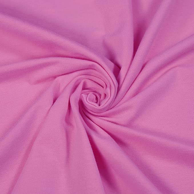 12oz Cotton Spandex Jersey Knit Fabric, 58/60" Wide - Image 9