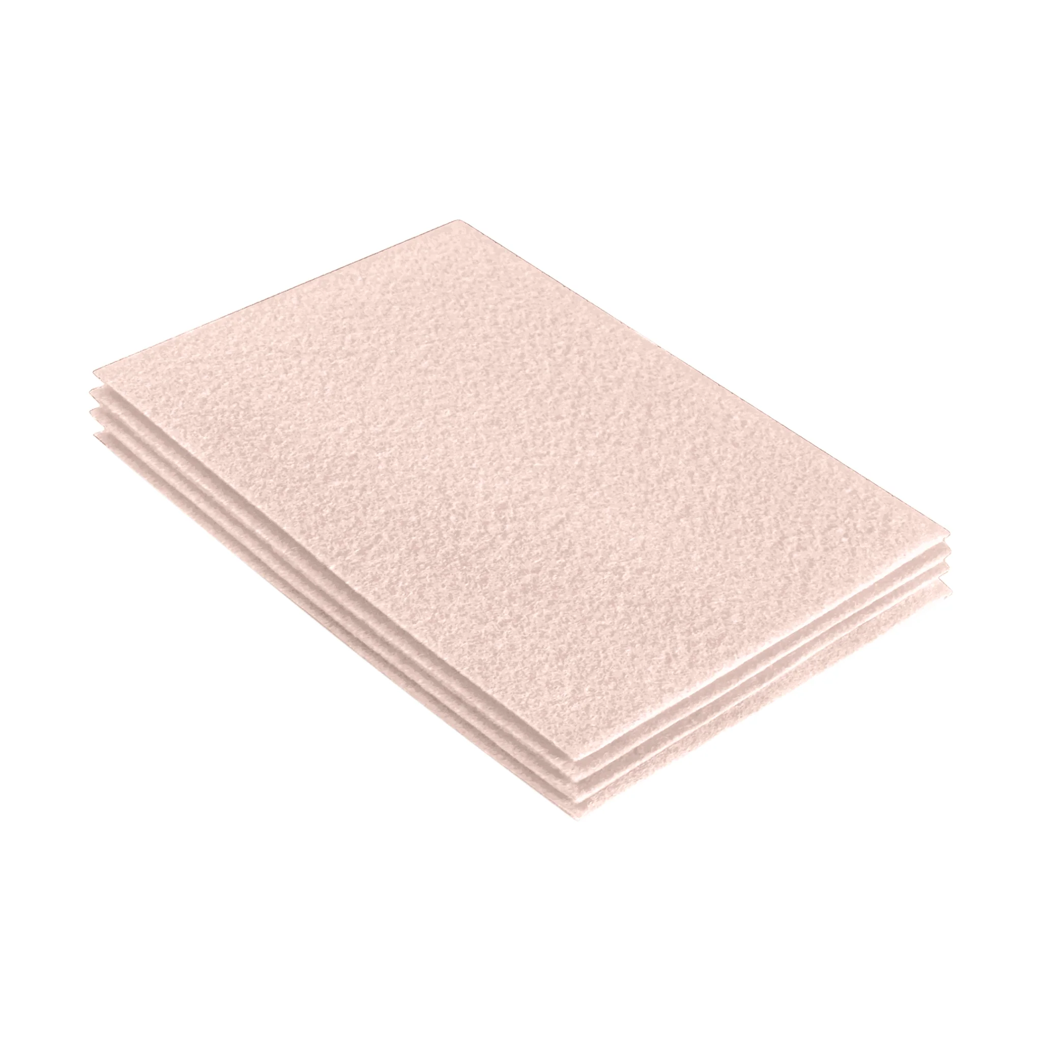 Acrylic Felt Sheets 9"X12" Packs | Ivory