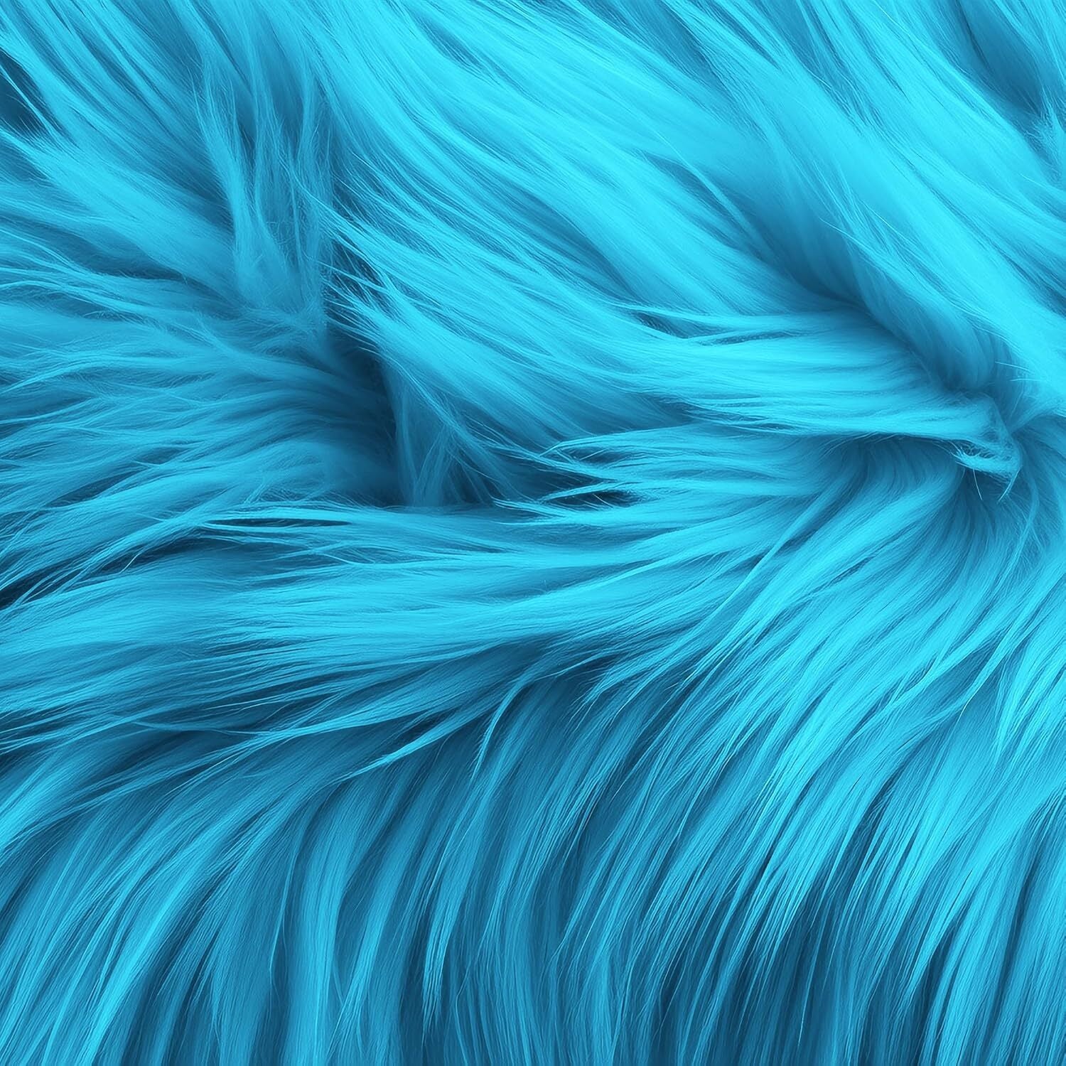 Faux Fur Fabric Squares For DIY Crafts 6X6 Inch Shaggy Fur Patches - Image 31