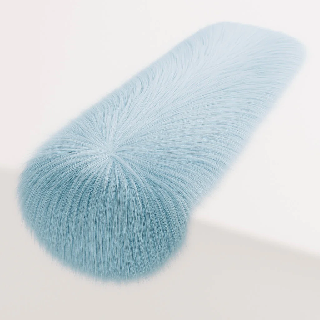 Luxurious Faux Fur Tablecloth | Elegant Faux Fur for Dining Table - Image 3
