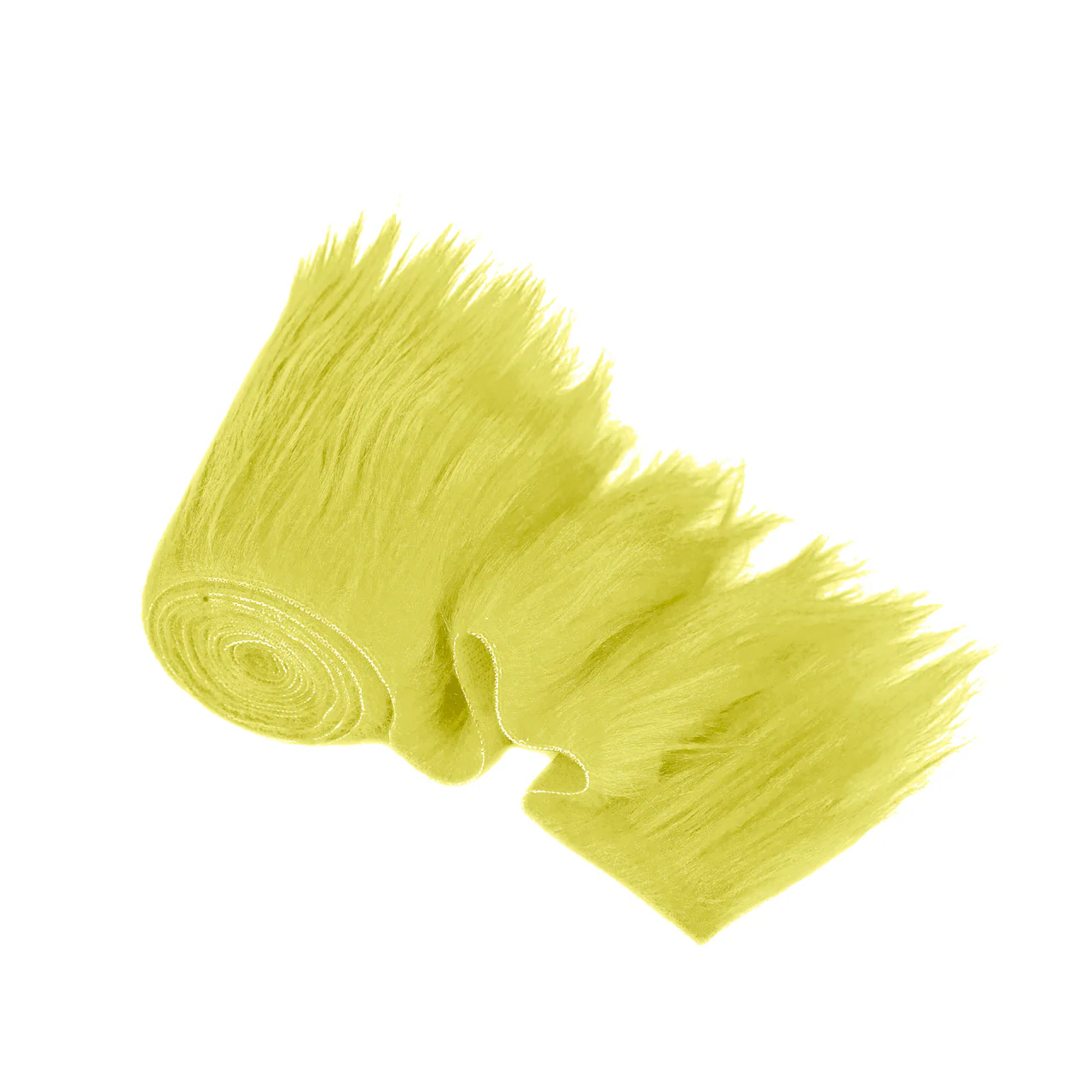 Mohair Faux Fur Fabric Strips Pre Cut Trim Ribbon Pack of 2 - Image 9