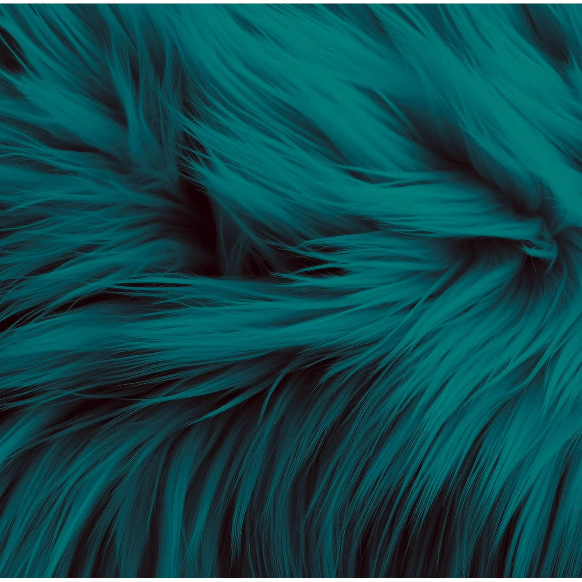 Round Shaggy Faux Fur Fabric - 40 inches Diameter - for Home Decor - Image 20